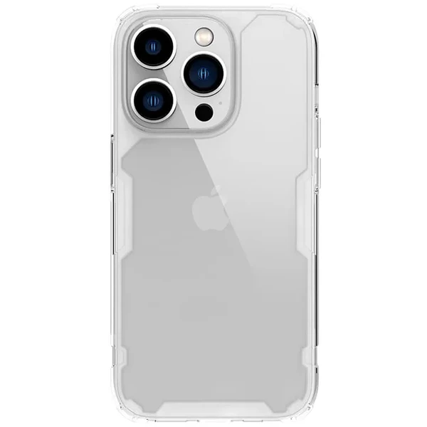 Прозорий чохол Nillkin Nature TPU Pro White для iPhone 15 Pro у Львові