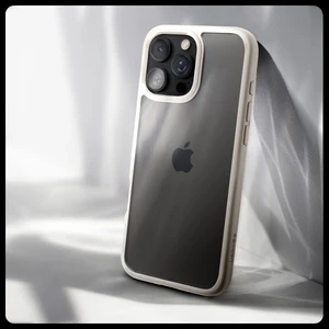 Прозрачный бежевый чехол Spigen Ultra Hybrid для iPhone 16 Pro - Фото 6
