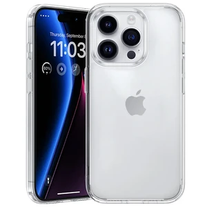 Тонкий прозрачный TPU чехол iLoungeMax Silicone для iPhone 16 Pro  - Фото 1