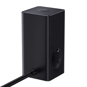 Сетевой удлинитель с быстрой зарядкой Baseus PowerCombo 100W, AC+USB A+USB Type-C+PD - Фото 6
