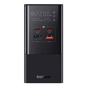 Сетевой удлинитель с быстрой зарядкой Baseus PowerCombo 100W, AC+USB A+USB Type-C+PD - Фото 2