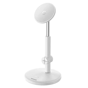 Магнітна MagSafe підставка-тримач Baseus MagPro Desktop Stand 360° White для iPhone | iPad на стіл