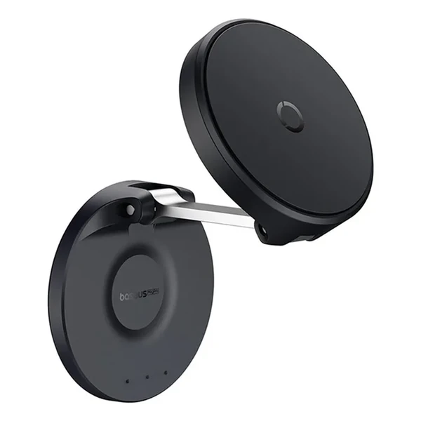 Магнітний MagSafe тримач для телефона Baseus MagPro Mount 180° Black на липучці