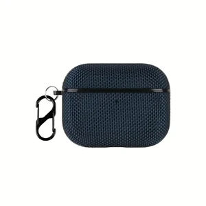 Чохол з карабіном iLoungeMax Nylon Case Blue для AirPods Pro 3