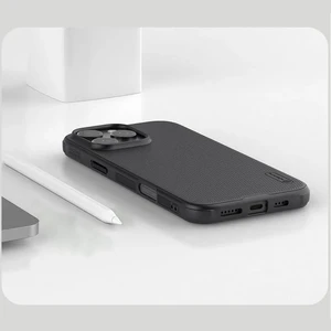 Черный матовый чехол Nillkin Frosted Shield Pro для iPhone 16 Pro - Фото 7