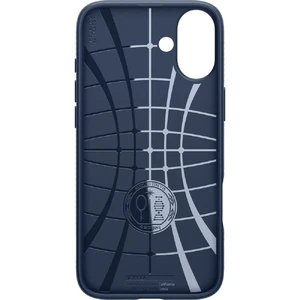 Синій чохол Spigen Liquid Air для iPhone 16 - Фото 4