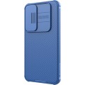 Противоудачный чехол со шторкой для камеры Nillkin CamShield Pro Blue для Galaxy A55 5G - Фото 3