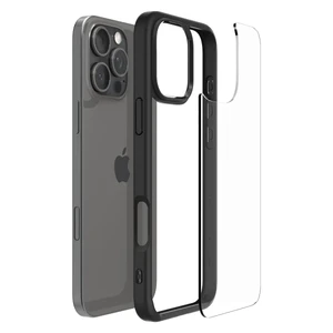 Прозорий чорний чохол Spigen Ultra Hybrid для iPhone 16 Pro Max - Фото 7