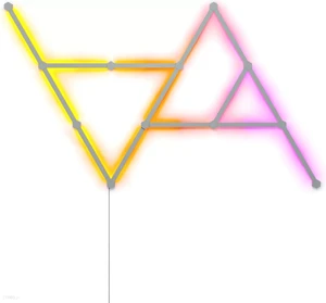 Умная система освещения Nanoleaf Lines 60 Degrees Smarter Kit Apple HomeKit (15 модулей) NL59-K-6002LW15PKEU - Фото 1
