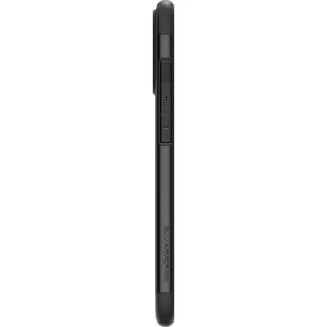 Черный чехол Spigen Slim Armor Mag MagSafe для iPhone 16 Pro - Фото 6
