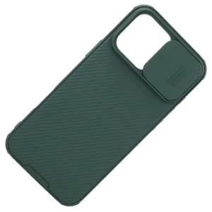 Темно-зеленый чехол Nillkin CamShield Pro для iPhone 16 Pro Max - Фото 3
