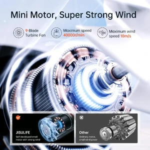 Портативний ручний вентилятор JISULIFE Handheld Fan Life9 - Фото 3