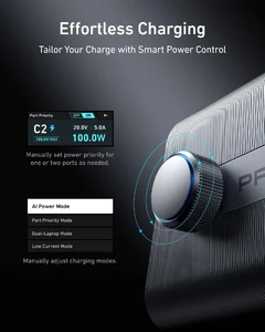 Зарядное устройство 6-портовое Anker Prime 250W GaNPrime - Фото 5
