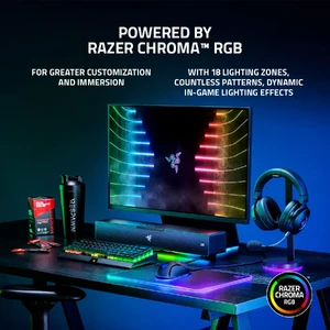 Игровая звуковая панель Razer Leviathan V2, Black - Фото 6