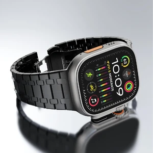 Стальной ремешок CHANCHY Black для Apple Watch Ultra | Ultra 2 49mm 45mm | 44mm | 42mm - Фото 2