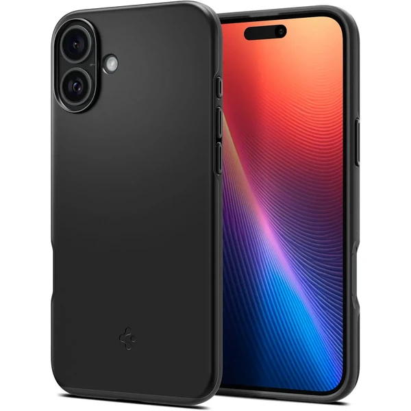 Чорний чохол Spigen Thin Fit Mag для iPhone 16 Plus MagSafe
