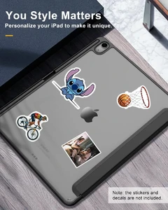 Чехол TiMOVO Slim Stand Protective Cover Clear Back для iPad Air 13" M2 (2024) - Фото 7