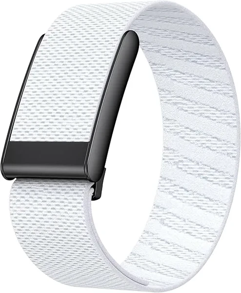 Ремешок iLoungeMax Nylon Soft Band White / Black Connector для WHOOP 5.0 в Ужгороде