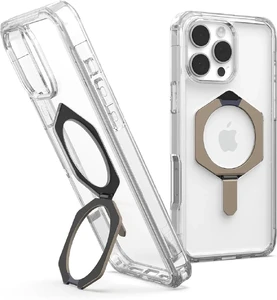 Прозорий титановий чохол з підставкою Urban Armor Gear Plyo XTE Mag для iPhone 16 Pro