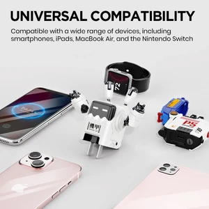 Швидка GaN зарядка GravaStar DELTA35 2xUSB-C 35W для iPhone | iPad | MacBook | Apple Watch - Фото 5
