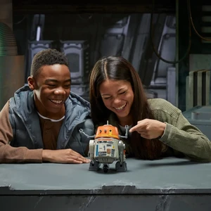 Інтерактивна іграшка Hasbro Chatter Back Chopper Star Wars з звуковими та руховими комбінаціями - Фото 6