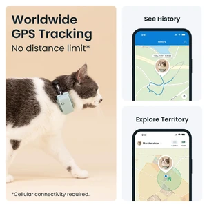 Трекер для котів Tractive Mini GPS Cat Tracker Mint з моніторингом здоров'я - Фото 2