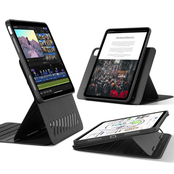 Чохол-підставка ESR Shift Magnetic Black для iPad Air 13 M2 (2024)