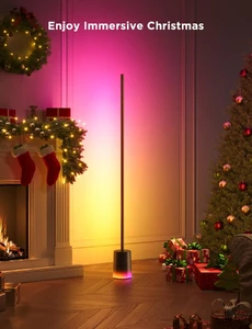 Торшер розумний Govee Floor Lamp 2 with Matter RGBIC Black - Фото 3