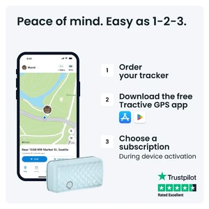 Трекер для котів Tractive Mini GPS Cat Tracker Mint з моніторингом здоров'я - Фото 5
