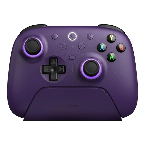 Бездротовий геймпад 8BitDo Ultimate 2 для Windows / Android з TMR джойстиком та ефектом Холла / тактильними тригерами Purple