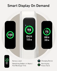 Повербанк MagSafe з підставкою Anker MagGo Qi2 with Stand 10000mAh White для iPhone 15 | 14 | 13 |12 - Фото 3