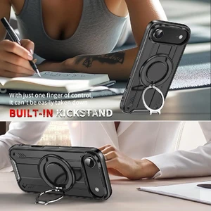 Чехол со стеклом Asuwish Case Compatible MagSafe для iPhone 17 Air - Фото 2