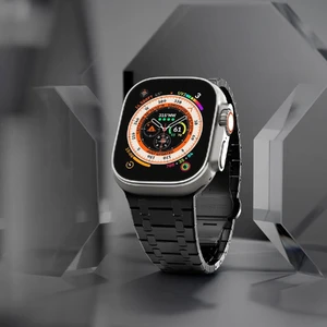 Стальной ремешок CHANCHY Black для Apple Watch Ultra | Ultra 2 49mm 45mm | 44mm | 42mm - Фото 3