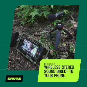 Беспроводной микрофон для записи Shure MoveMic 88+ Wireless - Фото 11