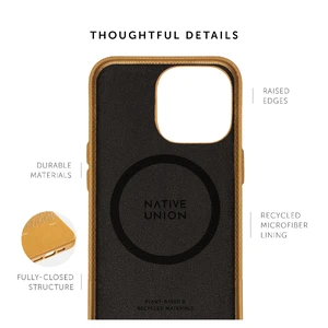 Эко-чехол с MagSafe Native Union (Re)Classic Kraft для iPhone 15 - Фото 4
