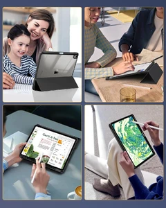 Чехол TiMOVO Slim Stand Protective Cover Clear Back для iPad Air 13" M2 (2024) - Фото 8