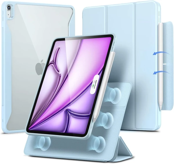 Магнітний чохол-книжка ESR Rebound Hybrid Case 360 ​​Light Blue для iPad Air 13" M2 (2024) у Дніпрі