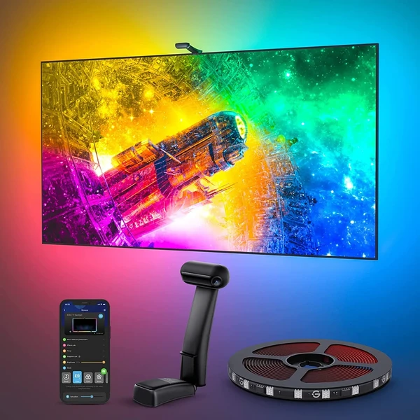Набір адаптивного підсвічування Govee Envisual TV Backlight T2 RGBIC Black