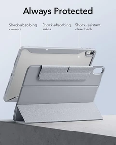 Магнітний чохол-книжка ESR Rebound Hybrid Case 360 ​​Grey для iPad Air 13" M2 (2024) - Фото 2