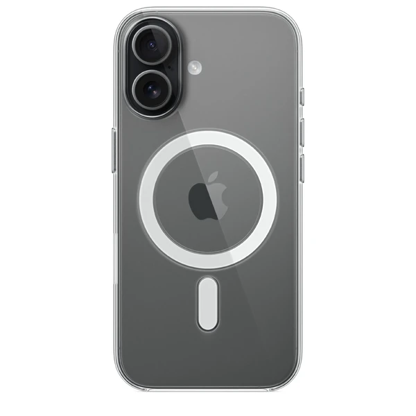 Прозорий чохол Apple Clear Case with MagSafe для iPhone 17