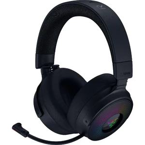 Бездротові ігрові навушники з OLED контролем Razer Kraken V4 Pro Black - Фото 2