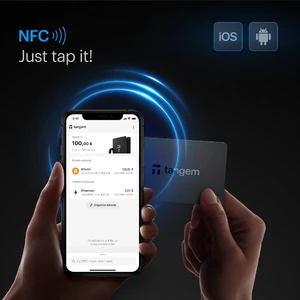 Набор кошельков, безопасное холодное хранение криптовалют TANGEM Wallet Черный, 3 шт - Фото 2