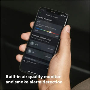Розумний термостат з сенсором якості повітря ecobee Premium Black - Фото 8