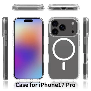 Прозорий чохол GearFusion Shockproof MagSafe Crystal Clear для iPhone 17 Air - Фото 3