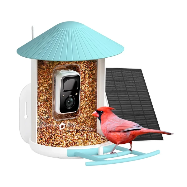 Умная кормушка с камерой NETVUE Birdfy Solar Blue в Луцке