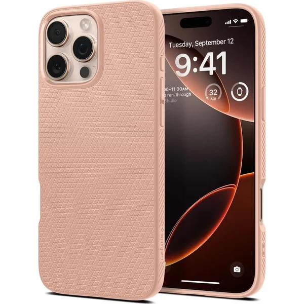 Рожевий чохол Spigen Liquid Air для iPhone 16 Pro Max у Чернігові