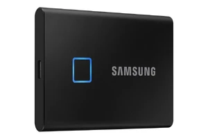 Внешний портативный SSD диск Samsung T7 Touch 1TB Black - Фото 2