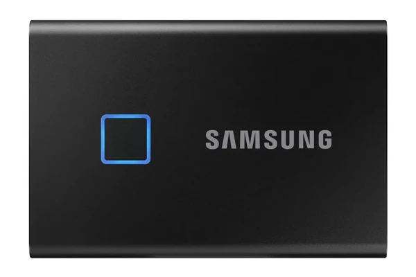 Зовнішній портативний SSD диск Samsung T7 Touch 1TB Black