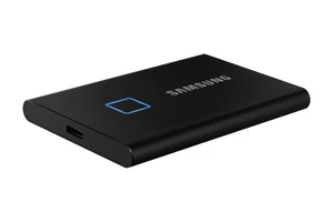 Внешний портативный SSD диск Samsung T7 Touch 1TB Black - Фото 5