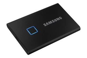 Внешний портативный SSD диск Samsung T7 Touch 1TB Black - Фото 4